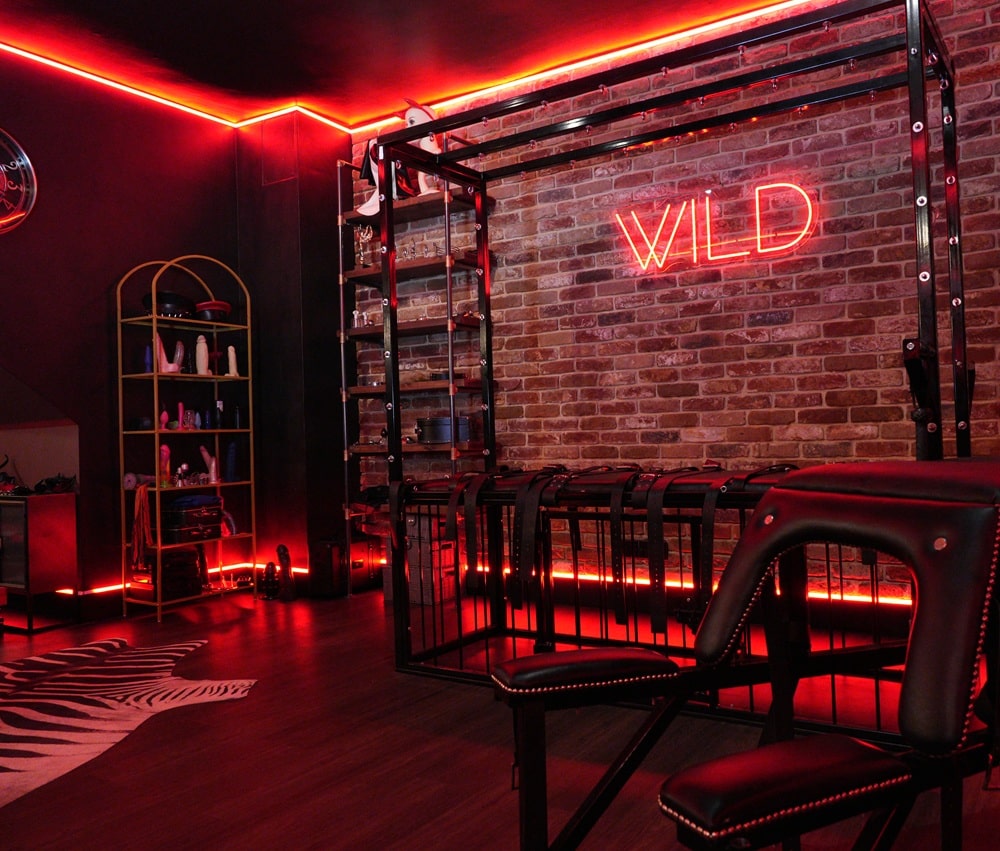 bdsm furniture in studio